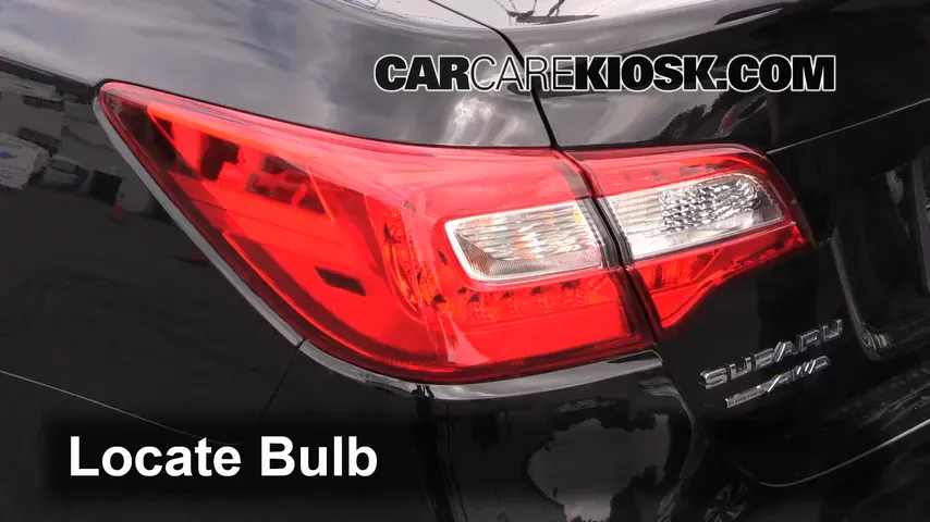 2015 Subaru Legacy 2.5i Premium 2.5L 4 Cyl. Lights Turn Signal - Rear (replace bulb)